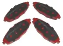 Juego (x4) Pastillas de freno Delantera 22513 Plasbestos