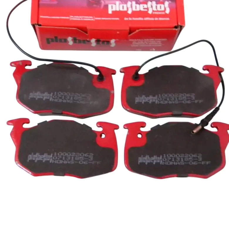 Juego (x4) Pastillas de freno Delantera 22062 Plasbestos